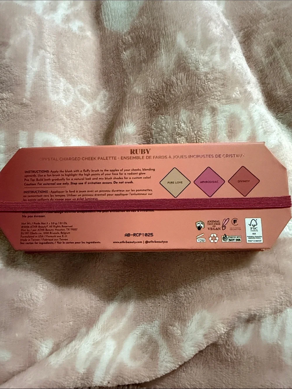 Crystal Charged Cheek Palette - Ruby